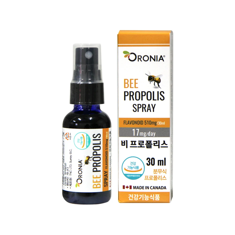 오로니아 캐나다 비 프로폴리스 스프레이 액체 30ml 플라보노이드
