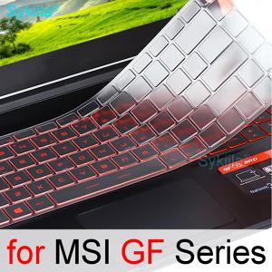 MSI GF65 용 키보드 커버 얇은 GF63 GF75 얇은 GF72 GF72VR GF62 GF62VR 실리콘 보호기 스킨 케이스 게임용 노트북 액세서리 17