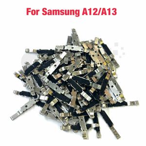 삼성 A12 A125 A13 용 1-50Pcs 전원 볼륨 버튼 사이드 키 브래킷 (철 후크 포함) 키 클립의 고정 사이드 키 지원