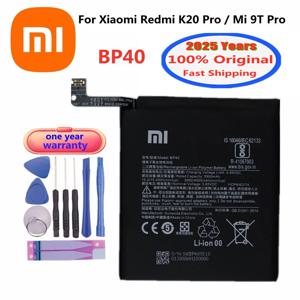 Xiaomi Mi 9T Pro / Redmi K20 Pro Mi9T Pro 4000mAh 교체 용 전화 배터리 + 도구 용 2025 년 새 BP40 기존 배터리