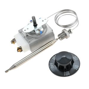 온도 조절 밸브 200-400F 제어 손잡이 스위치 RX-1-36 60125401   딥 프라이어 Pitco용 60124501   임페리얼 1175 로버트쇼 1/4