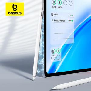 Baseus For Apple Pencil 2 1 iPad Air 4 5 Pro 11 12.9 Mini 6 팜 거부 태블릿 스타일러스 터치 펜 APP 무선 충전