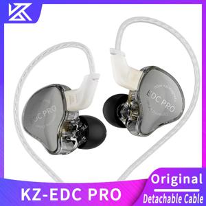 KZ EDC Pro 헤드셋 다이나믹 인이어 모니터 HiFi 유선 헤드폰 베이스 스테레오 게임 음악 이어버드 스포츠 소음 감소 이어폰