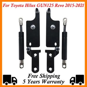 강력한 자동차 뒷문 뒷문 천천히 지원로드 리프트 스트럿 바 Toyota Hilux GUN125 Revo 2015-2021 용 가스 충격 댐퍼