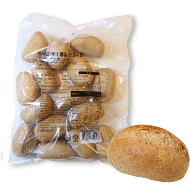 국산 미니빵 통밀 프렌치롤 28g x 15개
