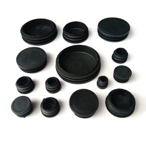 2/4/5/10pcs 라운드 플라스틱 블랙 블랭킹 엔드 캡 캡 튜브 파이프 삽입 플러그 마개 10mm 12/13/14/16/19/20/22/25/27/28/30/32-100mm