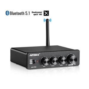AIYIMA A01 PRO A01 오디오 증폭기 TPA3116D2 Bluetooth 전력 100Wx2 HIFI 사운드 증폭기 2.0 스테레오 클래스 D 홈 시어터 앰프