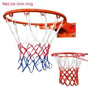 농구 네트 전천후 농구 네트 레드+화이트+블루 삼색 농구 골대 네트 구동 농구 골대 바구니 림 네트