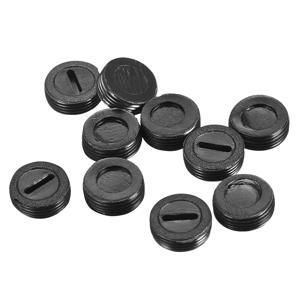 6/10/20Pcs 검정색 플라스틱 나사 카본 브러쉬 홀더 캡 케이스 직경 10mm/12mm/13mm/14mm/15mm/16mm/18mm/20mm/22mm 브러시 커버