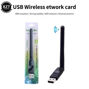 150Mbps MT7601 무선 네트워크 카드 미니 USB WiFi 어댑터 LAN Wi-Fi 수신기 동글 안테나 802.11 b/g/n for PC Windows RTL8188