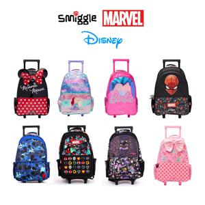 디즈니 미키 마우스 어린이 트롤리 배낭 Smiggle MARVEL 스파이더 맨 휠 배낭 트롤리 가방 핫 판매 Schoolbag