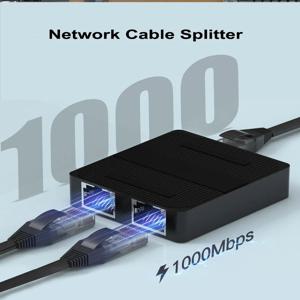 Terow 1 ~ 2 RJ45 기가비트 이더넷 스위치 분배기 네트워크 케이블 선택기 유형 C PC 노트북 TV 박스 라우터 용 미니 네트워크 스위치