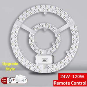 LED 패널 조명 220V-240V 천장 조명 LED 모듈 24W-120W 실내 천장 조명용 원형 링 교체 LED 조명 보드