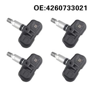 도요타 코롤라 RAV4 야리스 아발론 타이어 압력 센서, 42607-33021 4260733021 PMV-107J TPMS, CT200h, RX350, RX450h, 315Hz, 4 개