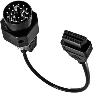 BMW 20pin to Obd2 16pin 커넥터 케이블 BMW e36 e39 X5 Z3 스캔 도구 케이블 용 obd obd2 어댑터 케이블