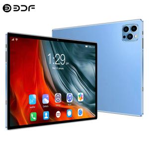 글로벌 버전 BDF 안드로이드 태블릿 PC, 구글 플레이 옥타코어 듀얼 카메라, 듀얼 SIM, 3G 전화 통화 태블릿, 4GB RAM, 64GB, 10.1 인치, 신제품
