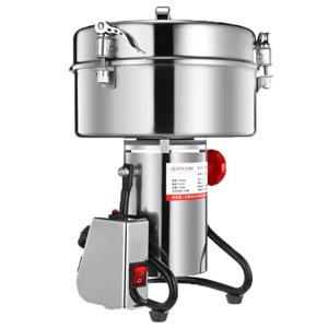 4500G 상업용 곡물 분쇄기 고속 4500W 곡물 약용 재료 향신료 분말 분쇄기 스테인레스 스틸 커피 분쇄기