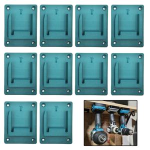 Bosch 18V 리튬 이온 드릴 도구 홀더 용 Makita 18V 용 5/10 팩 도구 홀더 기계 디스플레이 스탠드 용 벽걸이 형 보관 브래킷