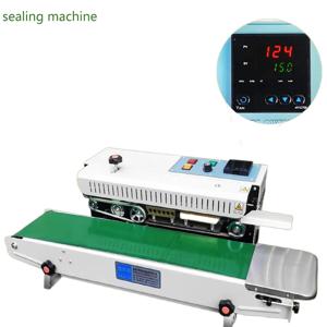 FR-900 플라스틱 가방 밴드 씰링 기계 실러, 자동 수평 백 실러 연속