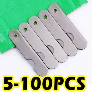 5-100pcs 금속 접는 유틸리티 칼 고품질 절단 휴대용 작은 10cm 날카로운 연필 아트 공예 칼 도매 뜨거운 판매