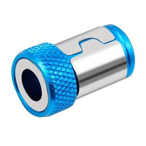 금속 자석 나사 링 비트 착자 링, 1/4 인치, 6.35mm 육각 스크루드라이버 및 파워 비트용 탈착식, 1 개
