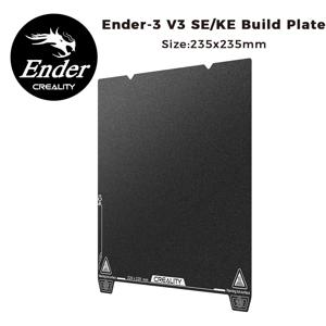 Creality Ender-3 V3 SE/KE PC 텍스처 빌드 플레이트 235x235mm 단면 3D 프린터 플랫폼 보드 3D 프린터 액세서리