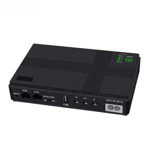 라우터 및 모뎀 백업 전원용 DC1036P 미니 UPS 무정전 전원 공급 장치 12V 2.5A 8800mAh 10400mAh