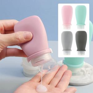 휴대용 실리콘 여행 병 화장품 보관 리필 로션 병 누출 방지 샴푸 컨테이너 짜기 튜브 빈 병