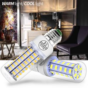 220V LED 전구 E27 옥수수 빛 240V 램프 E14 Bombillas GU10 Lampada B22 Ampoule G9 LED 샹들리에 홈 3W 5W 7W 9W 12W 15W
