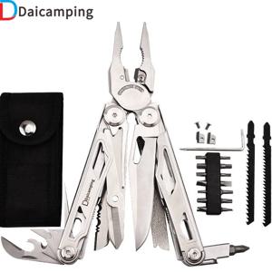 Daicamping DL30 Multitools Diy 멀티 도구 멀티 도구 접이식 칼 가위 커터 EDC 서바이벌 기어 수동 다기능 플라이어