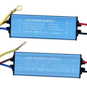 LED 드라이버 12W 20W 30W 50W DC24-42V LED 정전류 전압 조명 변압기 300mA 600mA 900mA 1500mA 투광 조명용