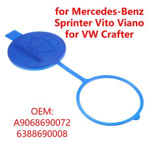 A 9068690072   VW Crafter 용 Mercedes-Benz Sprinter Vito Viano 용 자동차 앞 유리 와이퍼 와셔 유체 저장소 탱크 캡 병 뚜껑