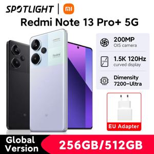 새로운 Xiaomi Xiaomi Redmi Note 13 Pro Plus 5G 휴대 전화 RU 버전 6.67 