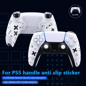 1pc 게임 패드 미끄럼 방지 스티커는 스위치 PRO/PS5/XBox S/X에 적합합니다. 흡수성 미끄럼 방지 땀 필름 게임 액세서리