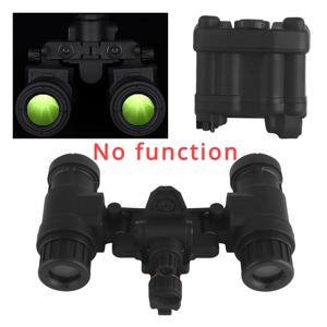 AN/PVS31 듀얼 튜브 쌍안 야간 투시경 고글 더미 소품 Airsoft 헬멧 액세서리 모델 사냥 코스프레