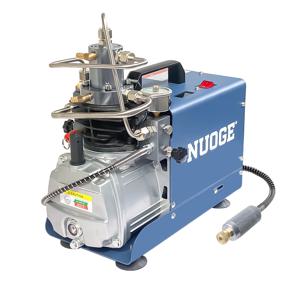 NUOGE 4500Psi 300Bar PCP 공기 압축기 스쿠버 다이빙 탱크 충전용 자동 정지 고압 압축기