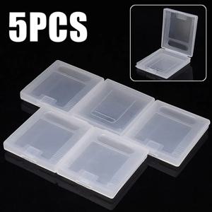 5Pcs 플라스틱 게임 카드 카트리지 케이스 보호 게임 카트리지 케이스 상자 게임 카드 케이스 닌텐도 게임 보이 컬러 GBC