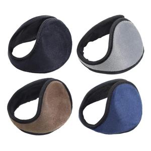 두꺼운 겨울 남여 헤드폰 양털 따뜻한 귀마개 따뜻한 플러시 천 귀마개 커버 Earwarmers Earlap Warmer Ear Protector