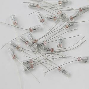 50Pcs 5mm 4mm 3mm 밀 쌀 전구의 명확한 12V 미니 전구 스위치 버튼 전구 표시기 전구 텅스텐 램프 액세서리