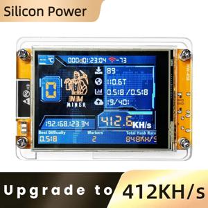 Bitcoin Solo Lottery NMMiner NerdMiner V2 해시레이트 412KH/s 럭키 마이너 ESP32 2.8인치 스마트 디스플레이 암호화 ESP32-2432S028R DROOM