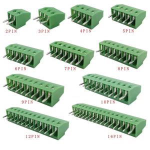 10pcs KF128 2.54mm PCB 미니 나사 고정 터미널 블록 커넥터 와이어 KF128-2.54 2P 3P 4P 5P 6P 7P 8P 9P 10P 12P 16P 터미널