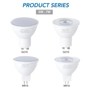 E27 LED 스포트 라이트 GU10 LED 전구 5W E14 LED 램프 220V 스포트라이트 MR16 7W Lampada GU5.3 옥수수 전구 gu 10 Ampoule 2835 램프