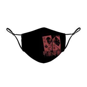 Jujutsu Kaisen Yuji Itadori 후 시구로 메구미 Satoru Anime 마스카라 Reutilizables Lavables Adulte Fashion Face Mask Masques