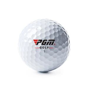 PGM 화이트 골프공 로고 무게 44g 경도 80 Q002를 갖춘 3층 게임볼