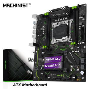 MACHINIST E5 MR9A V1.0 X99 마더보드 지지대, LGA 2011-3 Xeon E5 V3 V4 CPU 프로세서, DDR4 RAM, 4 채널 메모리, ATX NVME M.2