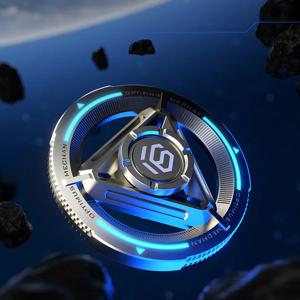 Fidget Spinner 금속 책상 장난감 성인을위한 안티 스트레스 자폐증 어린이 손가락 끝 자이로 멋진 물건 자이로 스코프 생일 선물