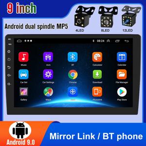 AHOUDY Universal 9 인치 2 Din 자동차 라디오 안드로이드 12 멀티미디어 플레이어 Carplay 안드로이드 자동 블루투스 GPS 네비게이션