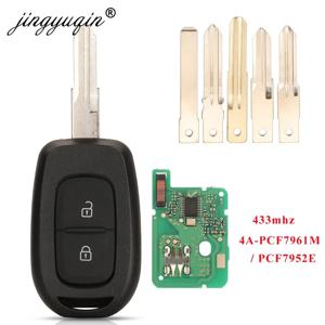 원격 자동차 키 433mhz PCF7961M 4A Renault Sandero Dacia Logan Lodgy Dokker Duster Trafic Clio4 Master3 VAUXHALL VIVARO