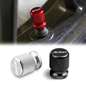 2 Pcs 오토바이 액세서리 YAMAHA XMAX 300 125 Xmax300 Xmax250 XMAX400 Xmax125 금속 타이어 밸브 공기 포트 스템 커버 캡