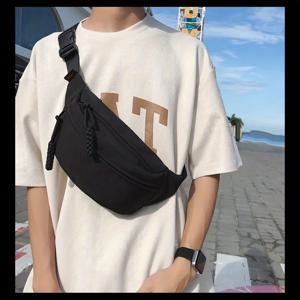 새로운 가슴 가방 남자의 작은 어깨 가방 어깨 가방 남자 배낭 소년 Crossbody 가방 스포츠 경량 유행 허리 가방